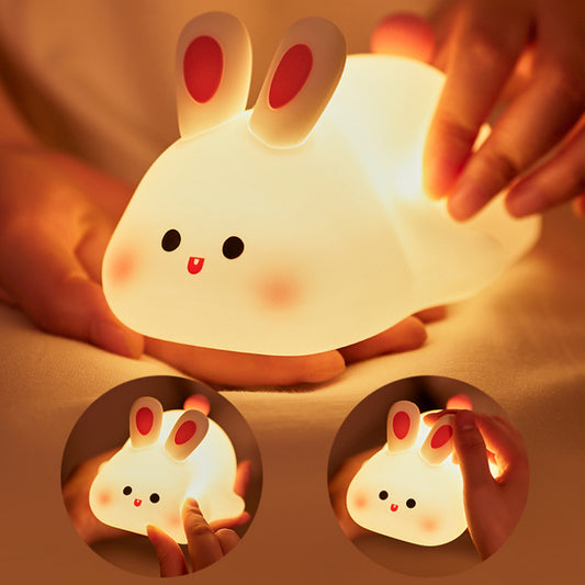 Veilleuse LED Lapin ✨ Lumière Douce & Design Adorable 🐰